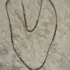 Elegant Gold Beaded Necklace